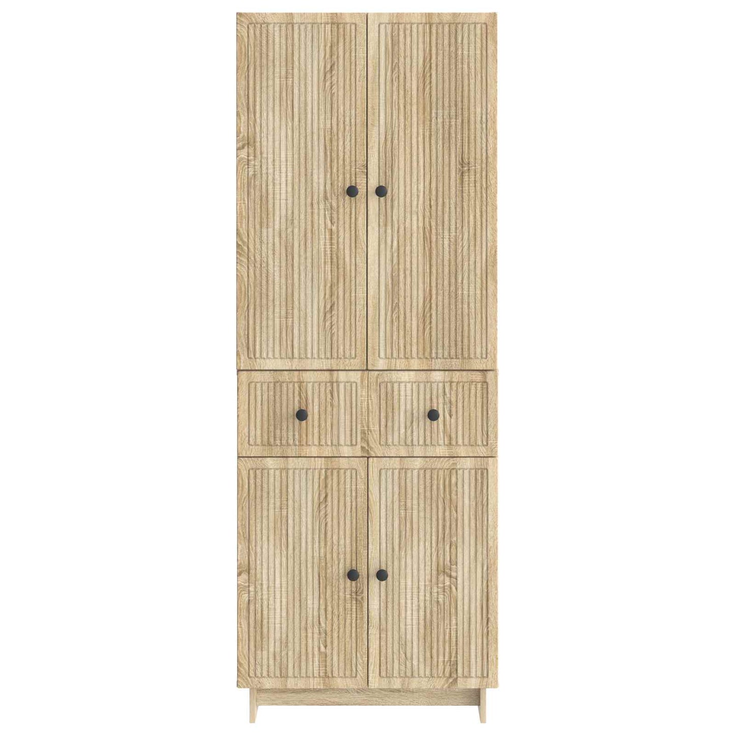 Skapsett 2 pcs 66 x 34,5 x 90 cm Konstruert tre