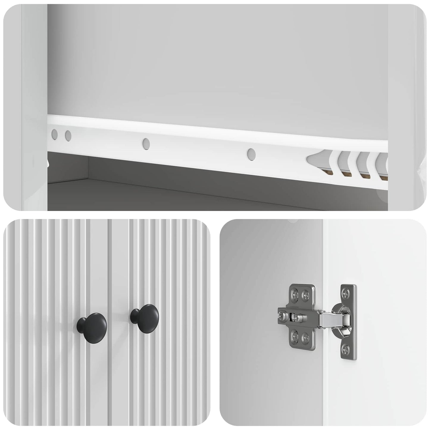 Skapsett 2 pcs 66 x 34,5 x 90 cm Konstruert tre