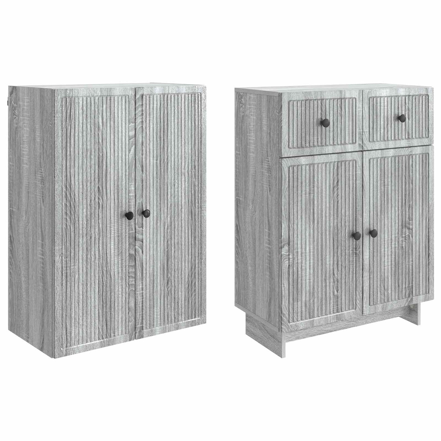 Skapsett 2 pcs 66 x 34,5 x 90 cm Konstruert tre