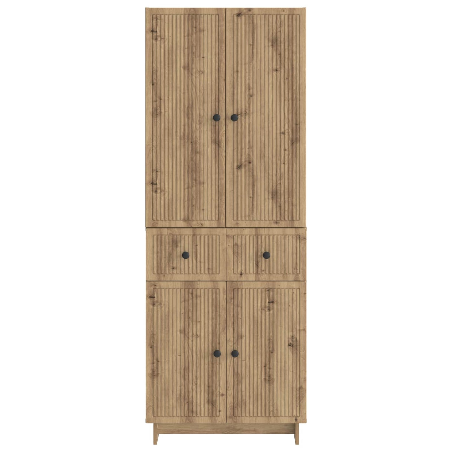 Skapsett 2 pcs 66 x 34,5 x 90 cm Konstruert tre