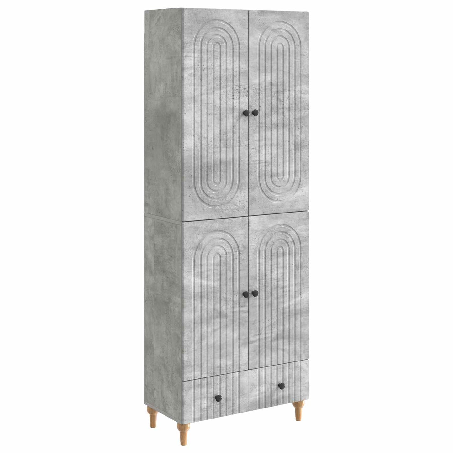 Skapsett 2 pcs Konstruert tre