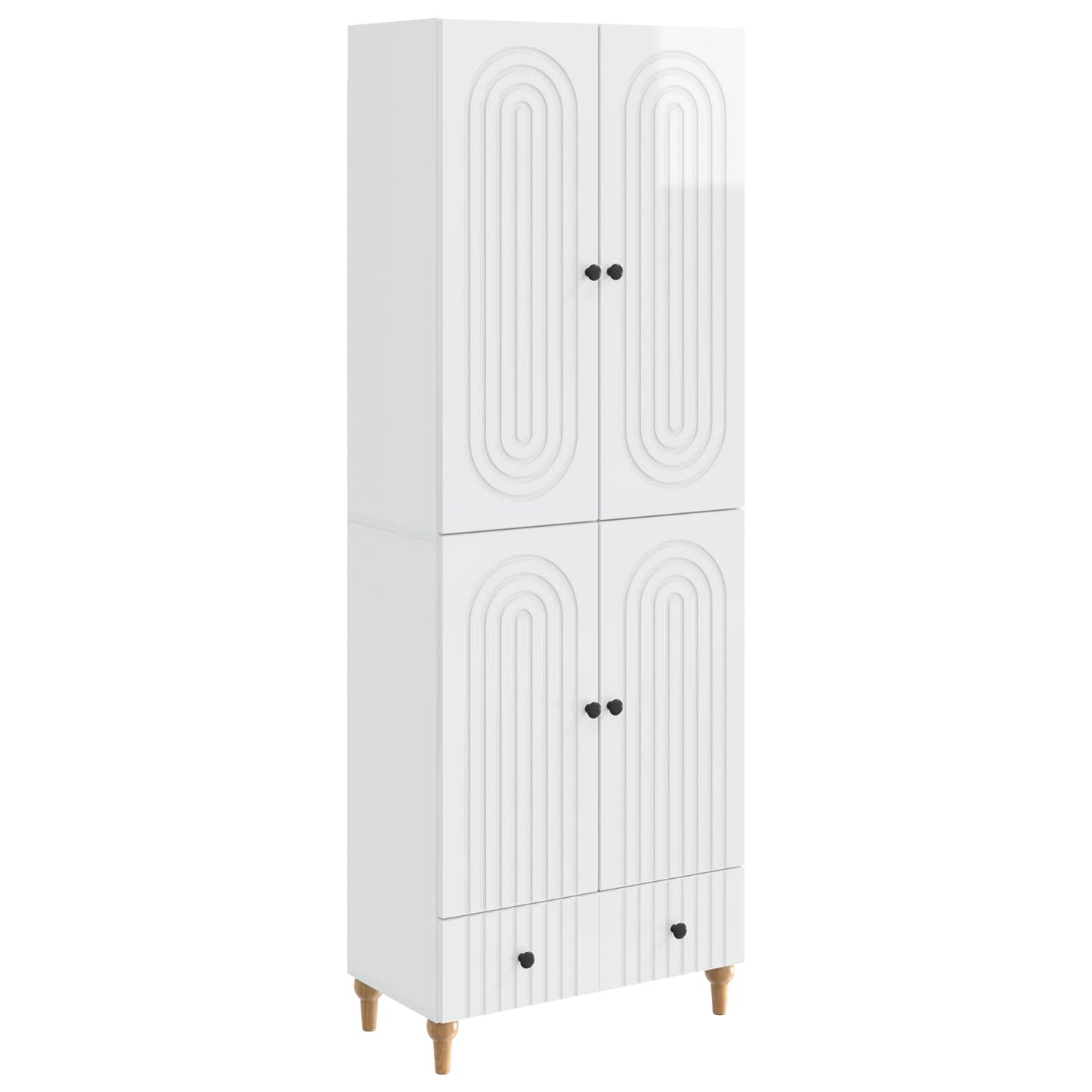 Skapsett 2 pcs 66 x 34,5 x 95 cm Konstruert tre