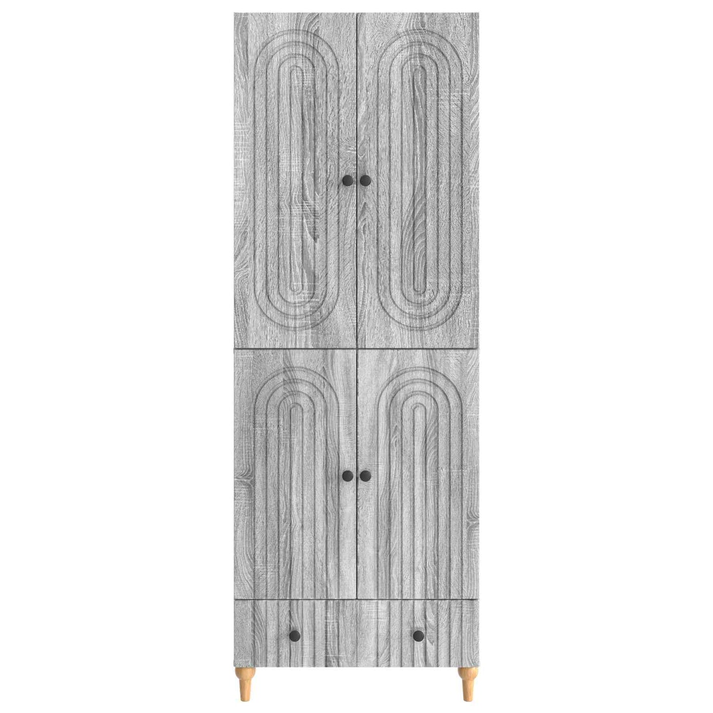 Skapsett 2 pcs 66 x 34,5 x 95 cm Konstruert tre