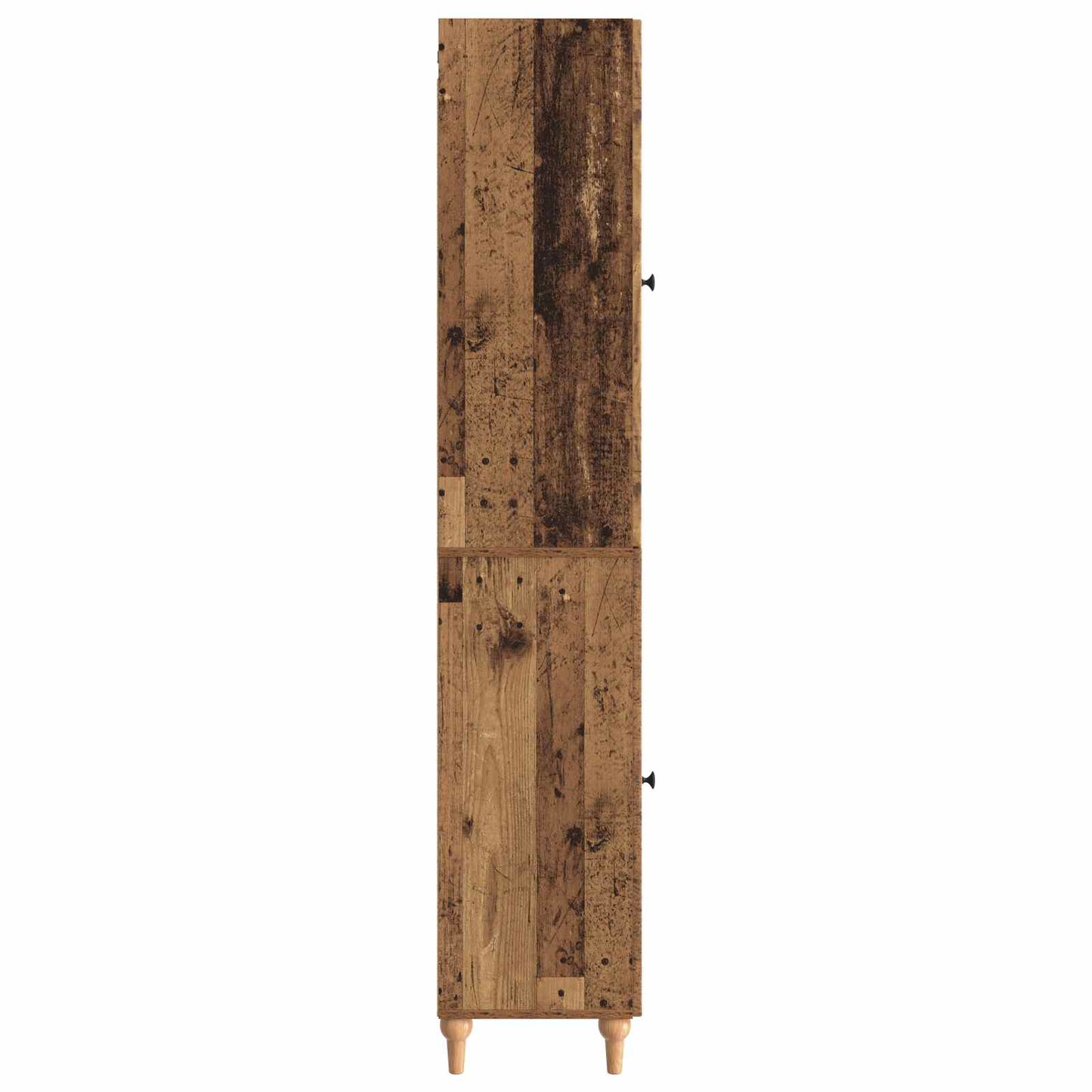 Skapsett 2 pcs Gammelt tre Konstruert tre