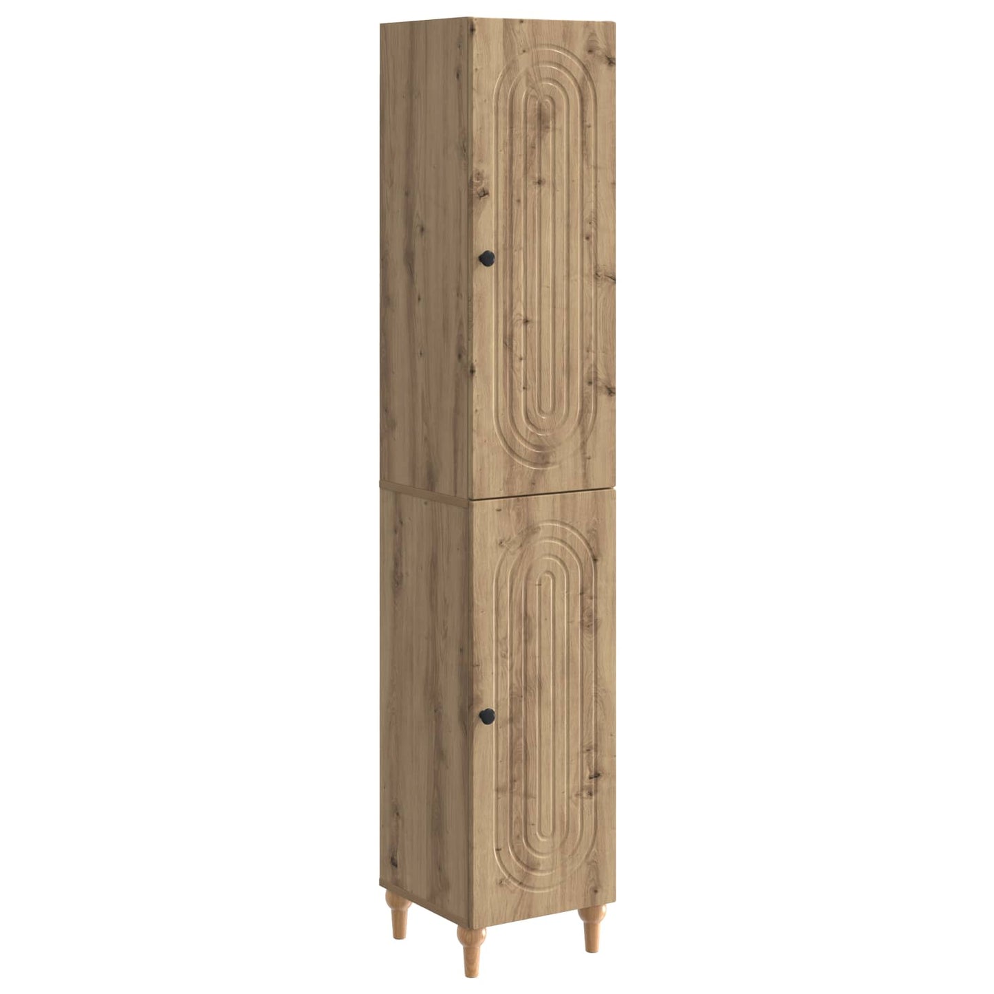 Skapsett 2 pcs Artisan eik Konstruert tre