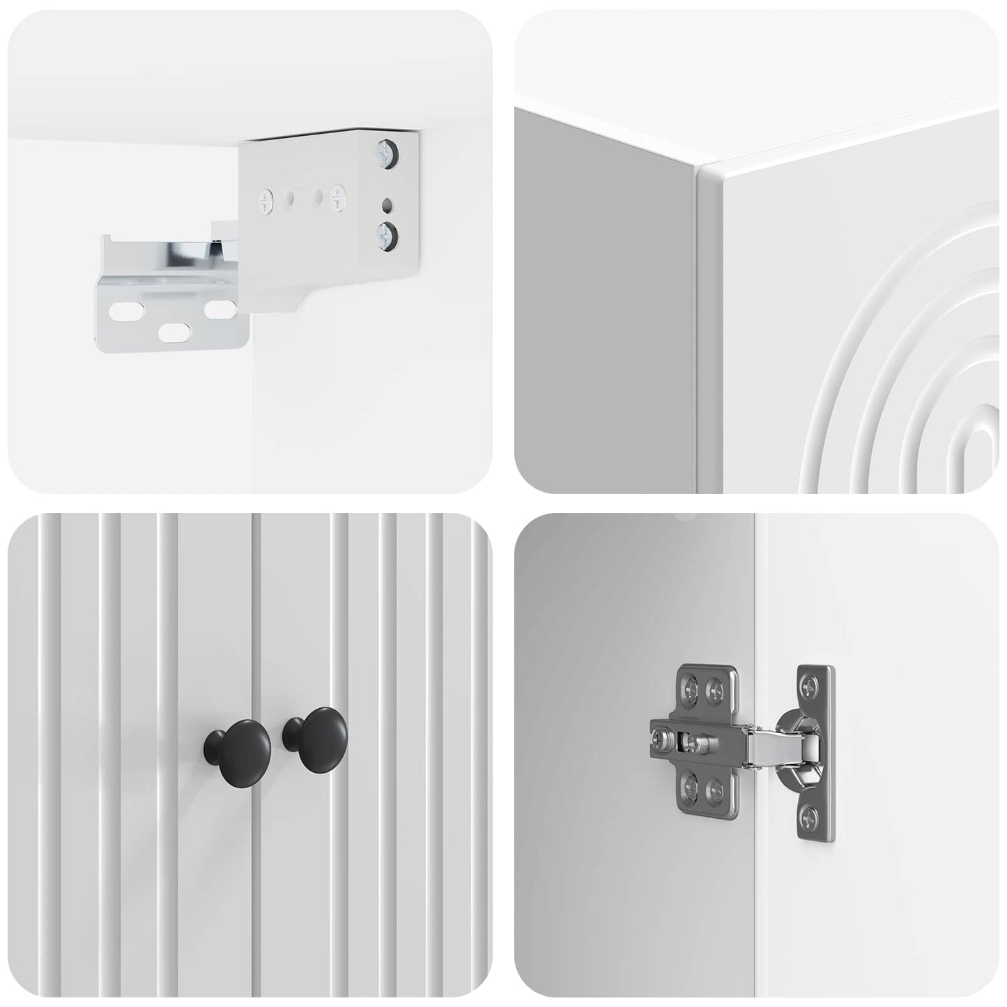 Skapsett 2 pcs 66 x 34,5 x 90 cm Konstruert tre