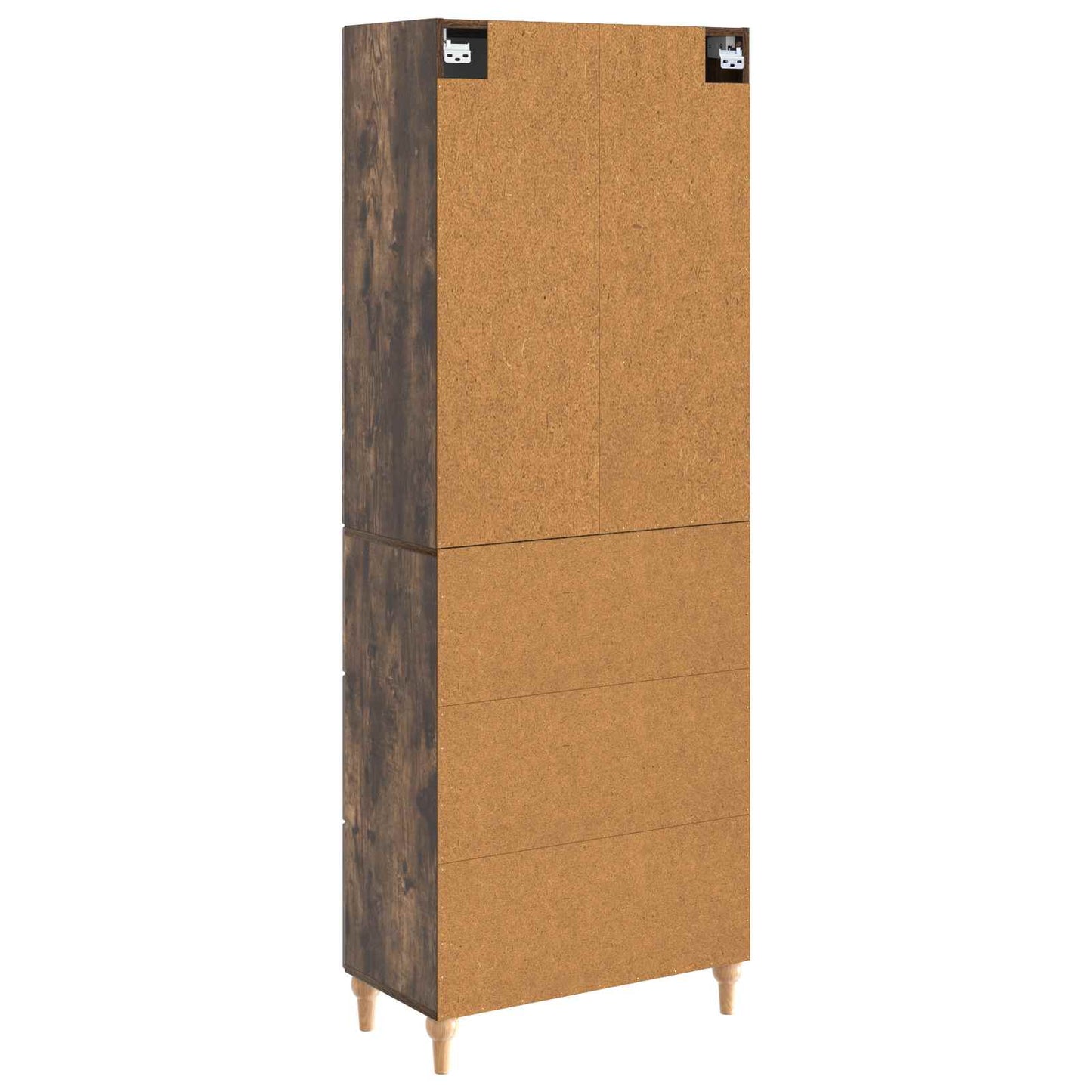 Skapsett 2 pcs 66 x 34,5 x 90 cm Konstruert tre