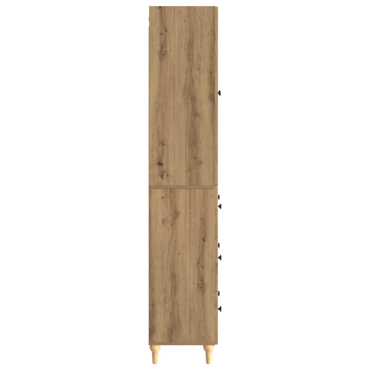 Skapsett 2 pcs 66 x 34,5 x 90 cm Konstruert tre