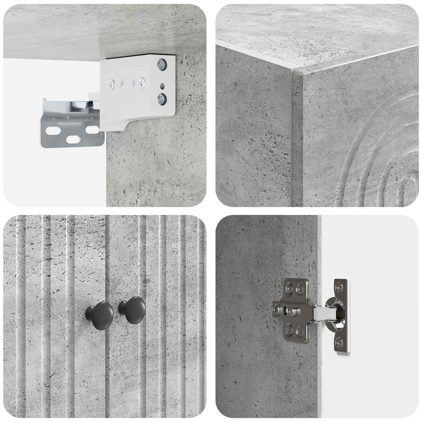 Skapsett 2 pcs 66 x 34,5 x 90 cm Konstruert tre