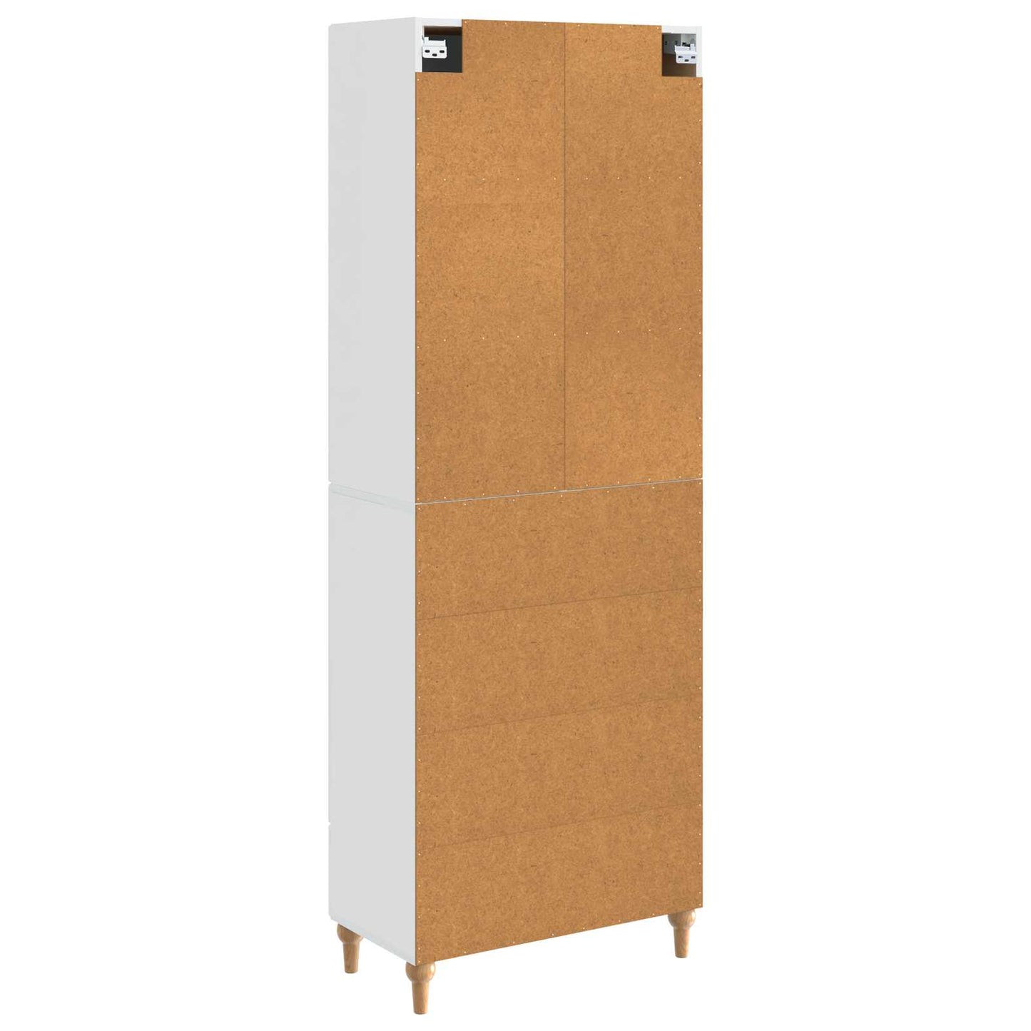 Skapsett 2 pcs 66 x 34,5 x 90 cm Konstruert tre