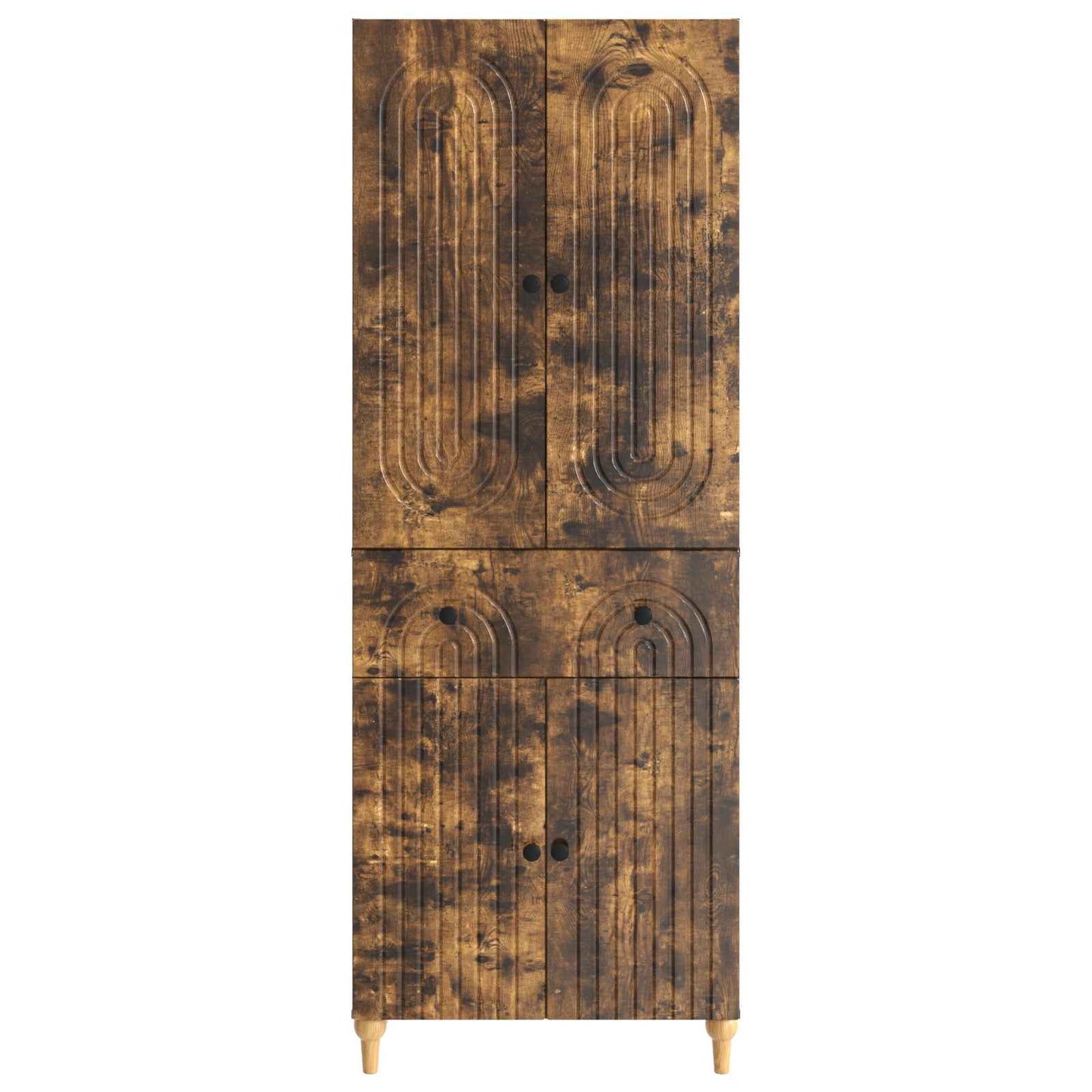 Skapsett 2 pcs 66 x 34,5 x 90 cm Konstruert tre