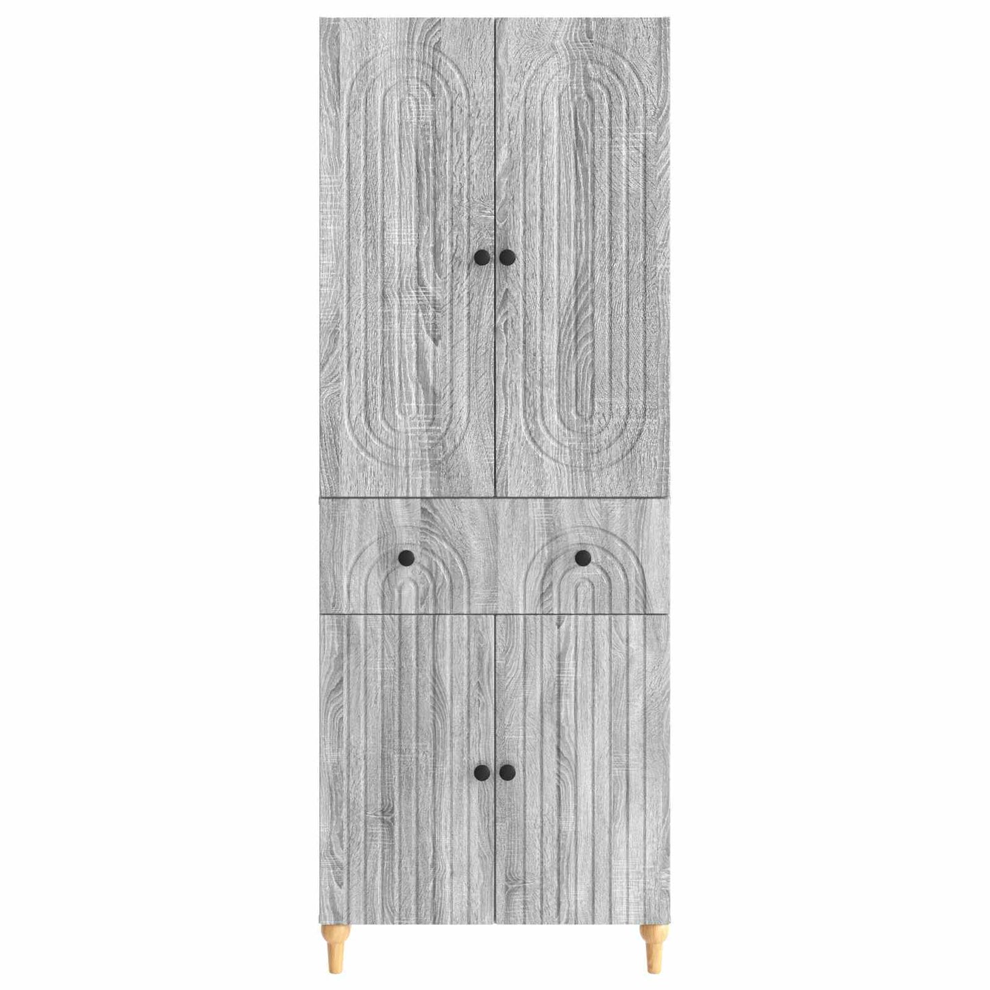Skapsett 2 pcs 66 x 34,5 x 90 cm Konstruert tre