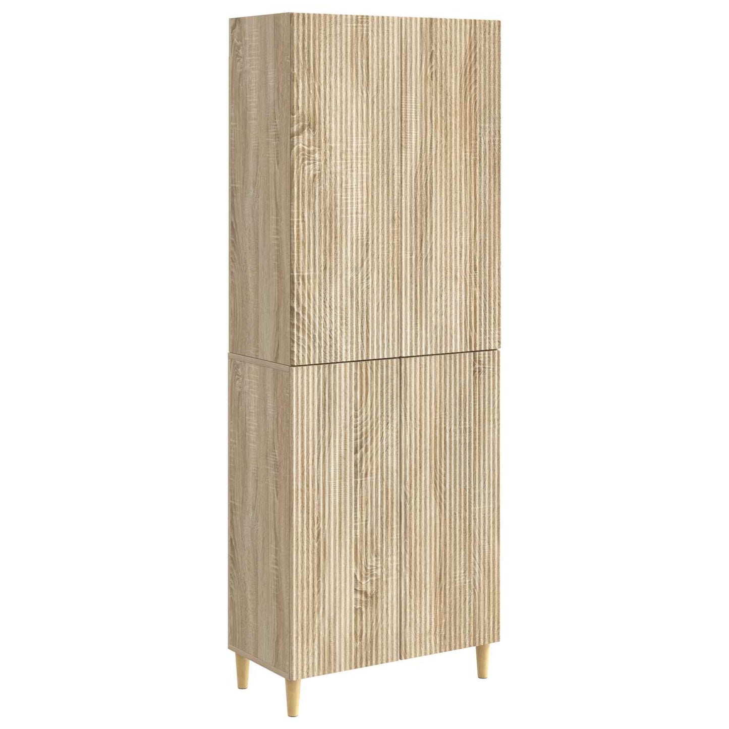 Skapsett 2 pcs 66 x 34,5 x 90 cm Konstruert tre