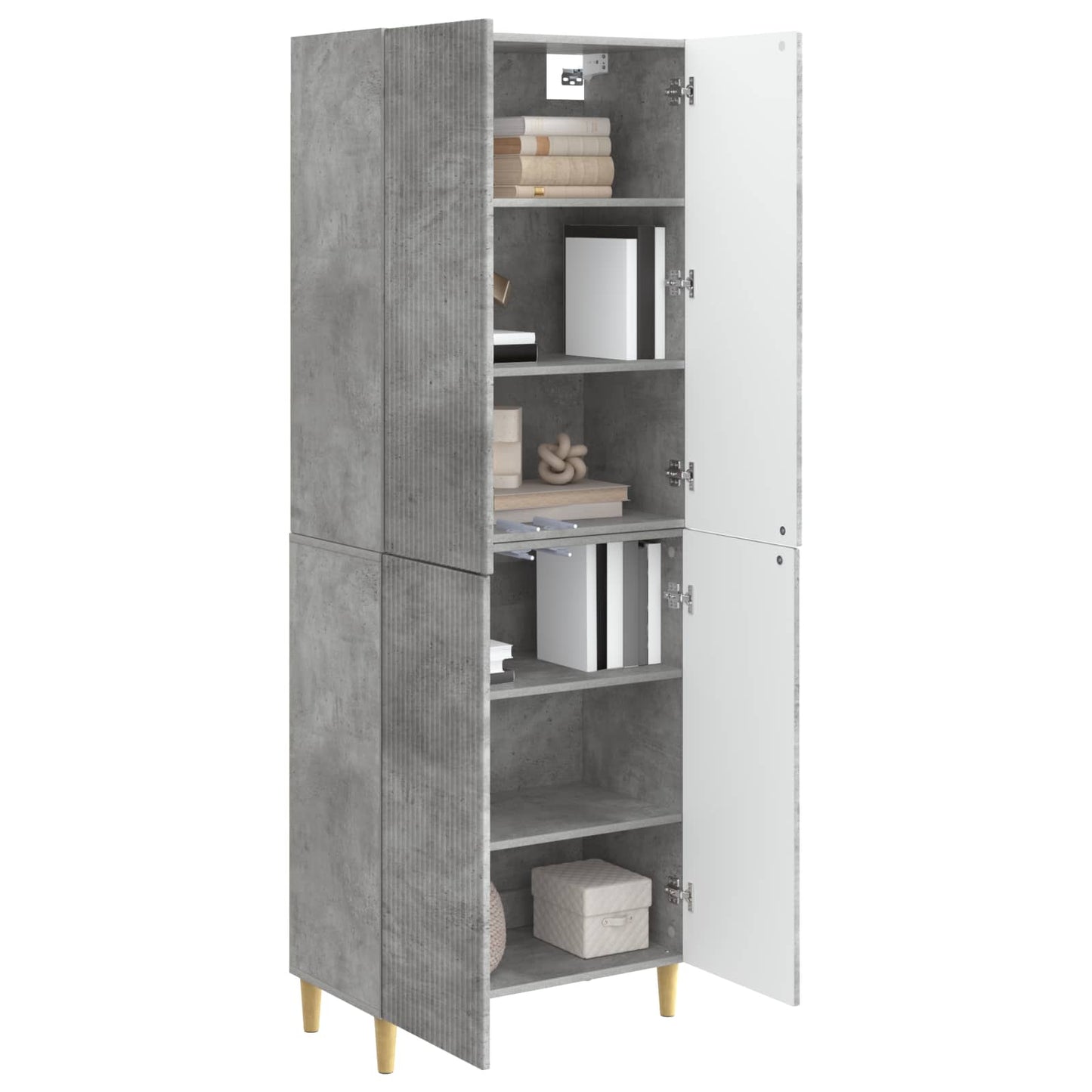 Skapsett 2 pcs 66 x 34,5 x 90 cm Konstruert tre