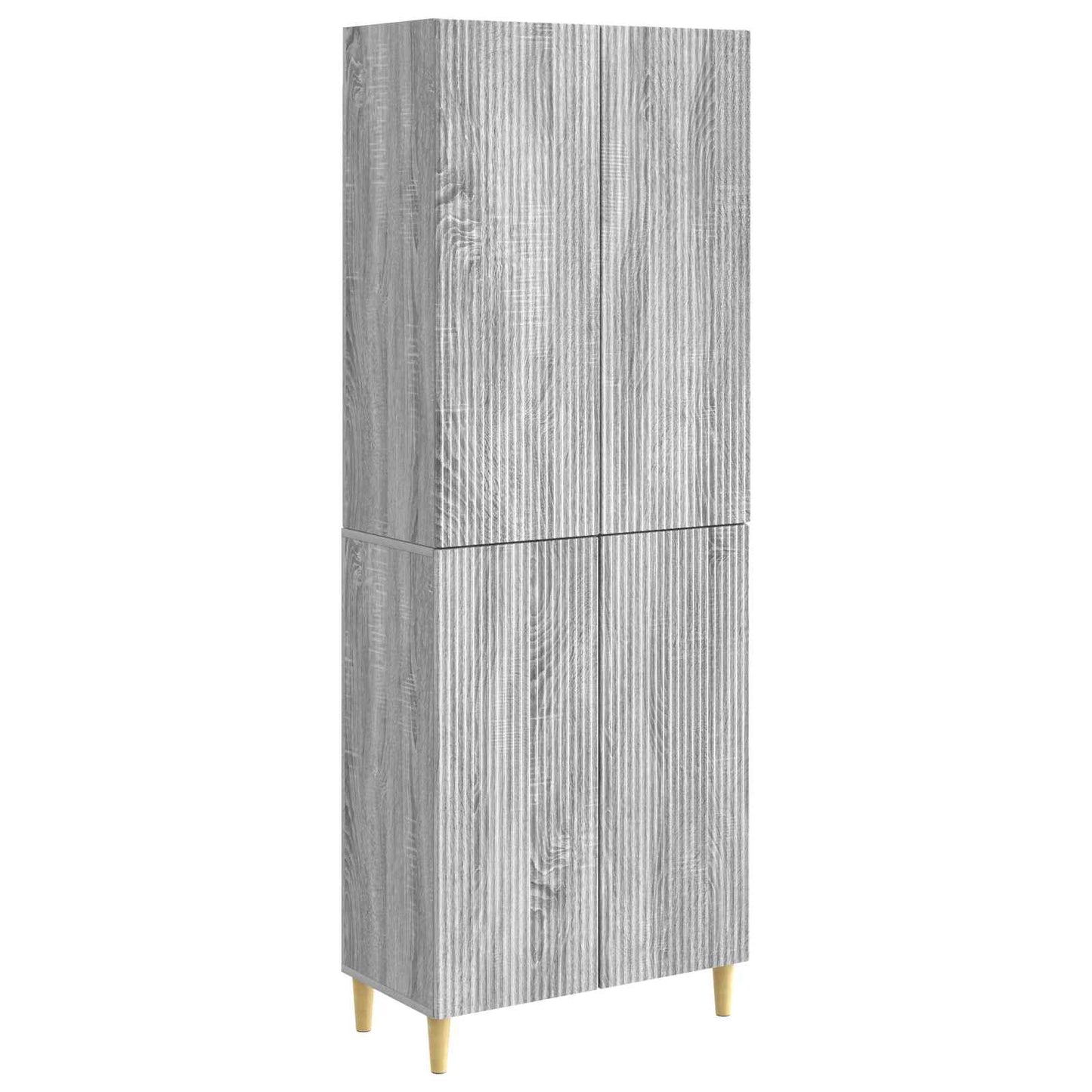 Skapsett 2 pcs 66 x 34,5 x 90 cm Konstruert tre