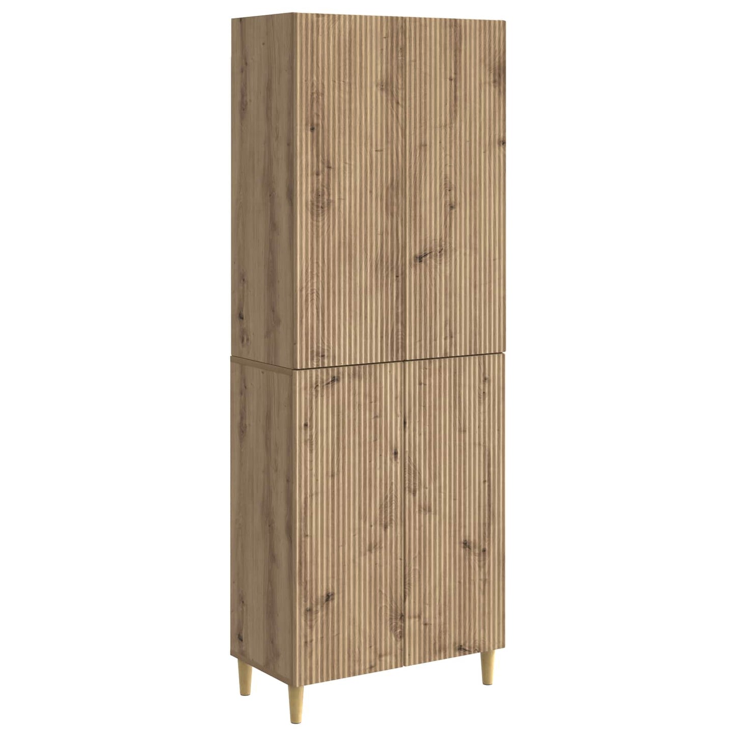 Skapsett 2 pcs Artisan eik 66 x 34,5 x 90 cm Konstruert tre