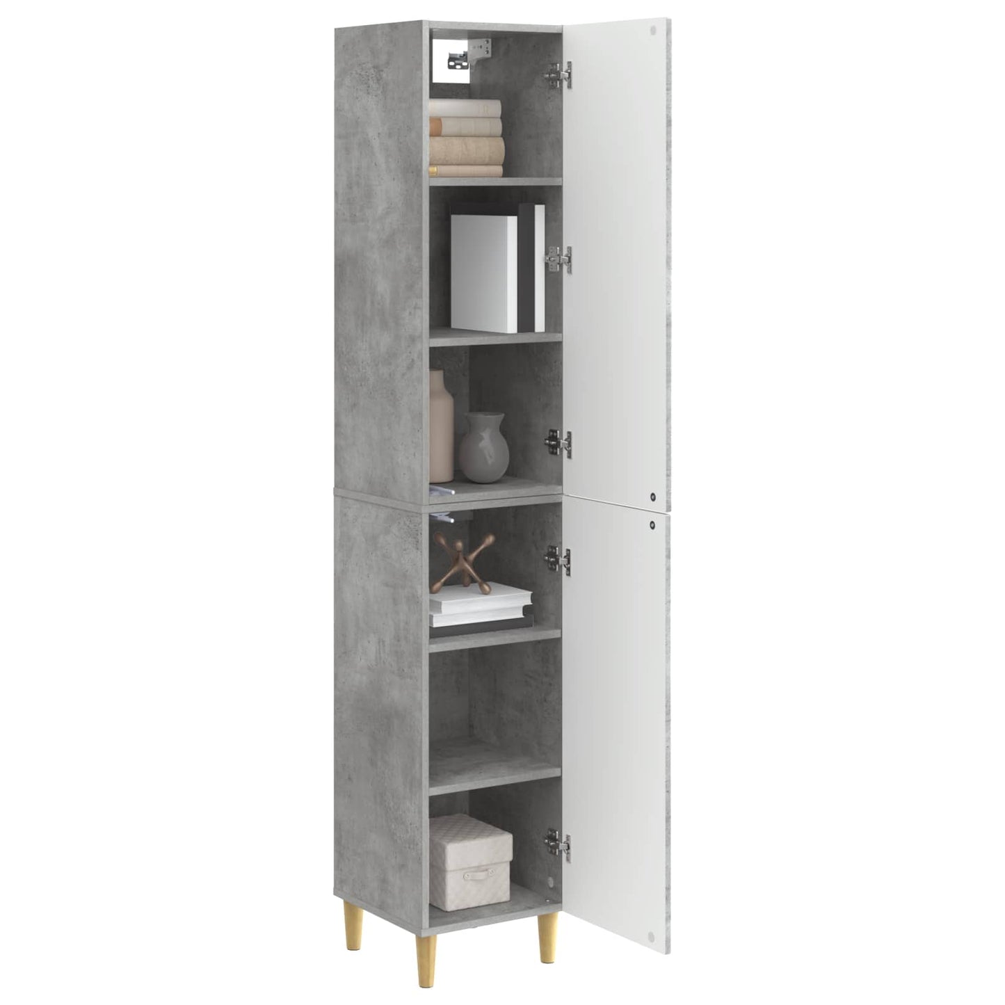 Skapsett 2 pcs 33 x 34,5 x 90 cm Konstruert tre