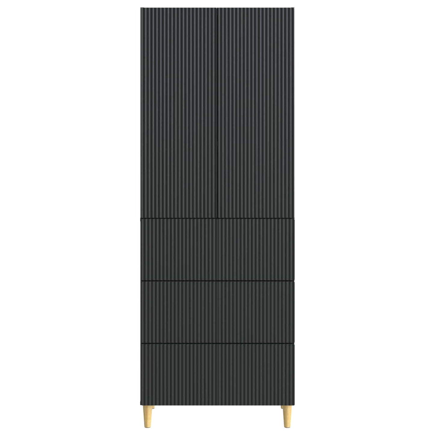 Skapsett 2 pcs 66 x 34,5 x 90 cm Konstruert tre