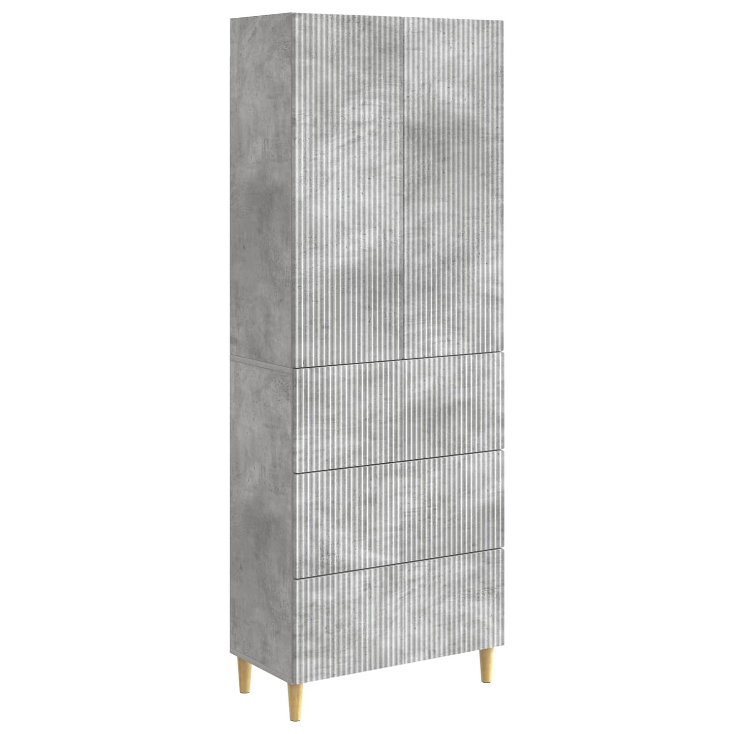 Skapsett 2 pcs 66 x 34,5 x 90 cm Konstruert tre
