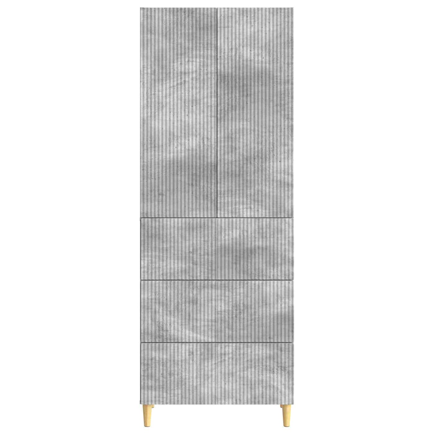 Skapsett 2 pcs 66 x 34,5 x 90 cm Konstruert tre