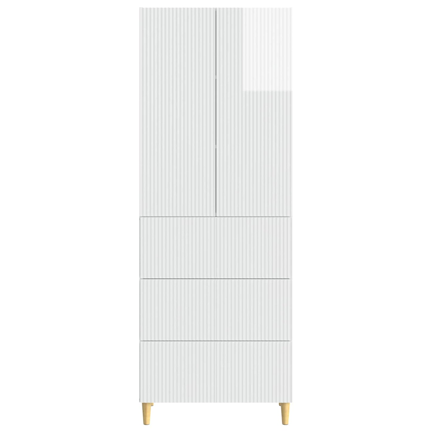 Skapsett 2 pcs 66 x 34,5 x 90 cm Konstruert tre