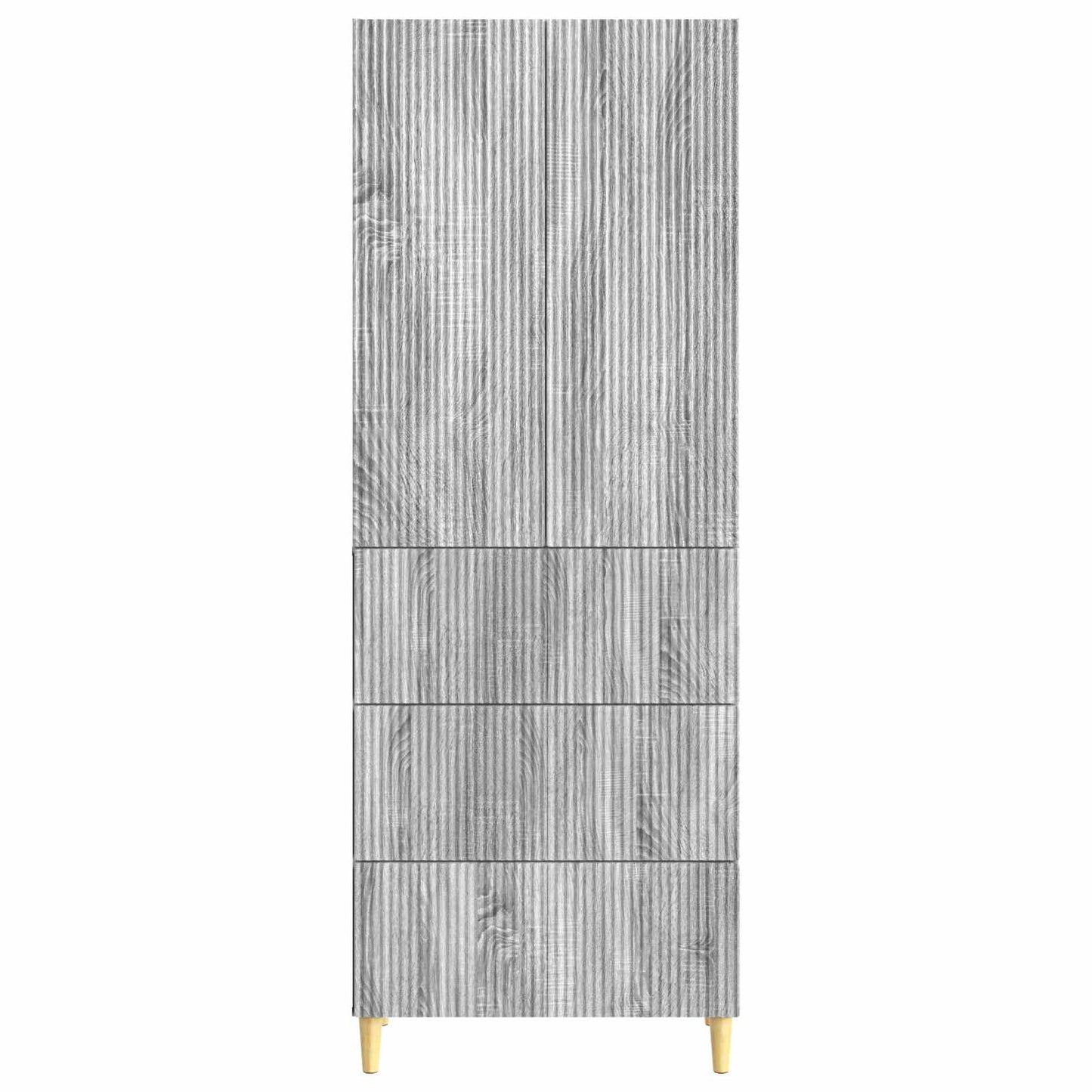 Skapsett 2 pcs 66 x 34,5 x 90 cm Konstruert tre