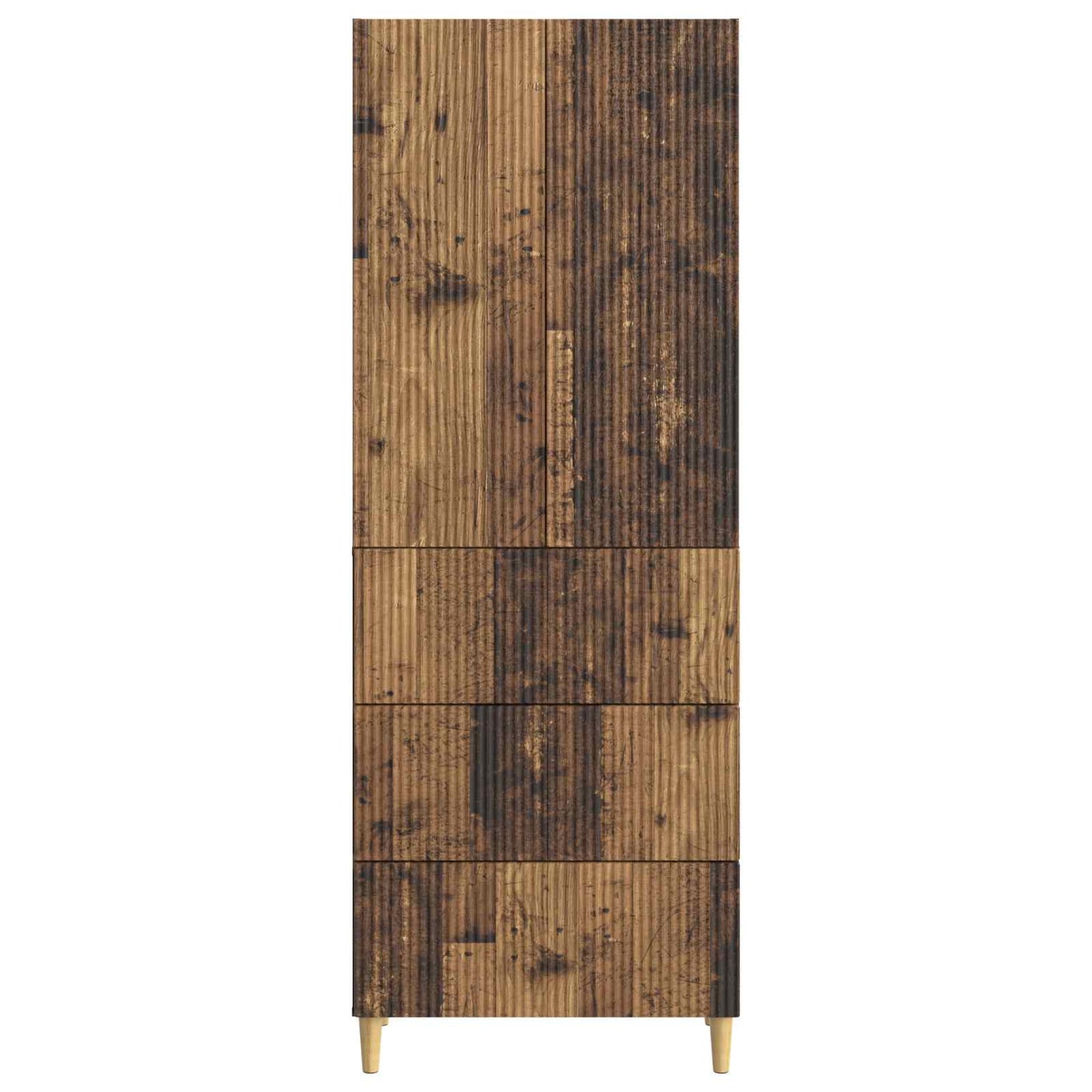 Skapsett 2 pcs 66 x 34,5 x 90 cm Konstruert tre