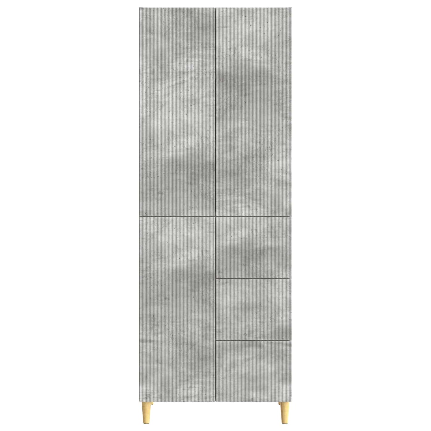 Skapsett 2 pcs 66 x 34,5 x 90 cm Konstruert tre
