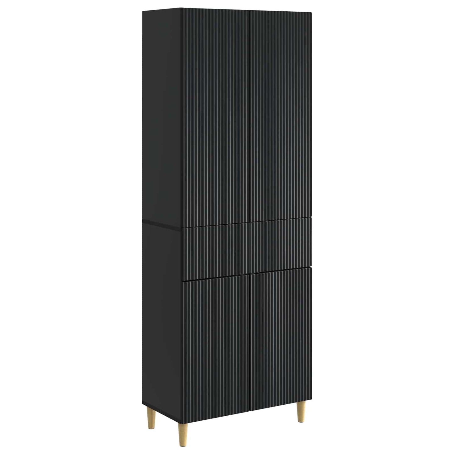 Skapsett 2 pcs 66 x 34,5 x 90 cm Konstruert tre