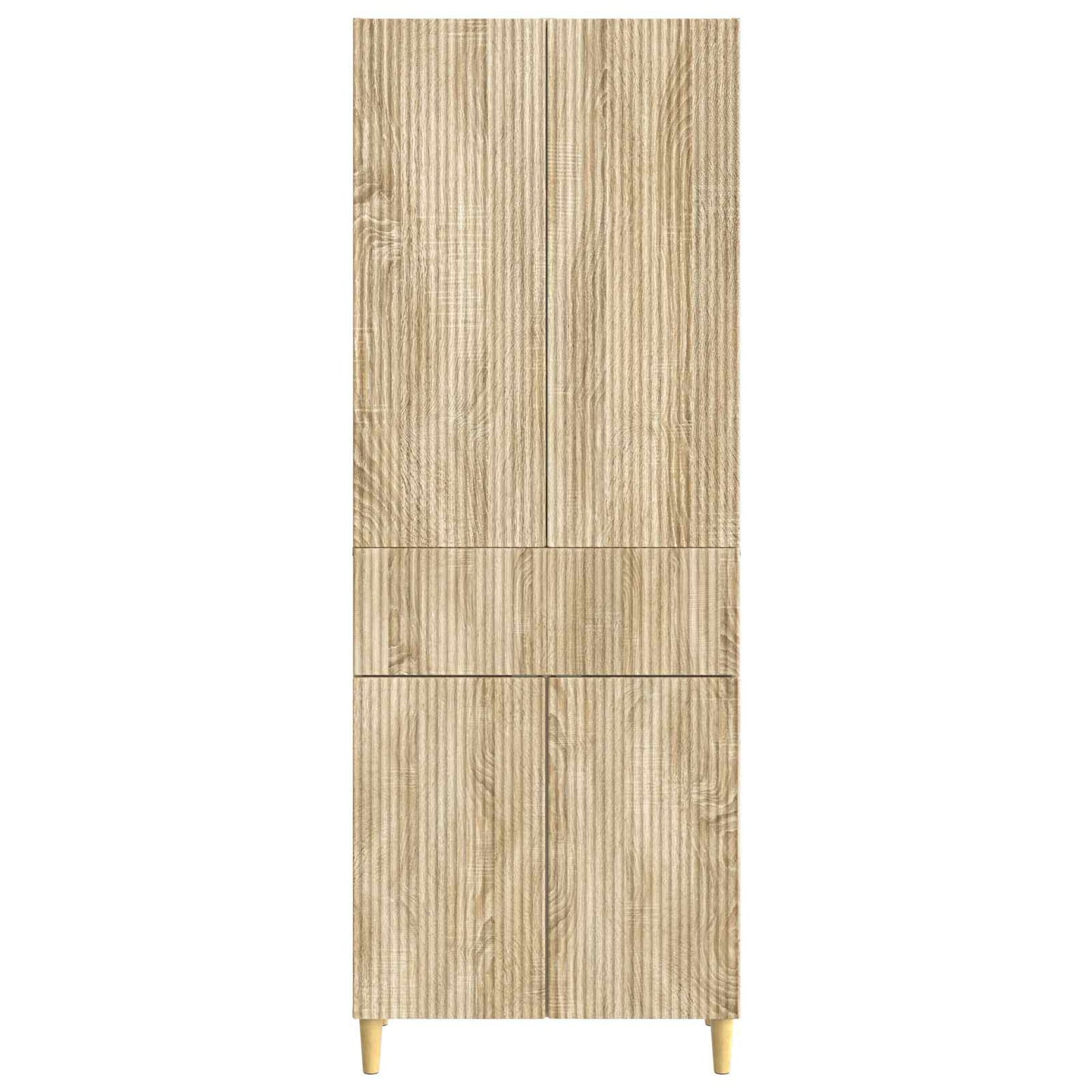 Skapsett 2 pcs 66 x 34,5 x 90 cm Konstruert tre