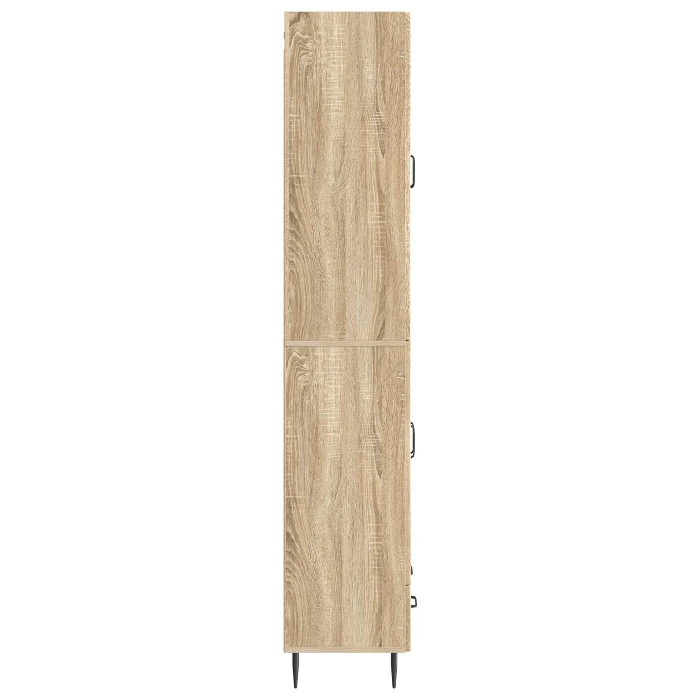 Skapsett 2 pcs 66 x 34,5 x 95 cm Konstruert tre