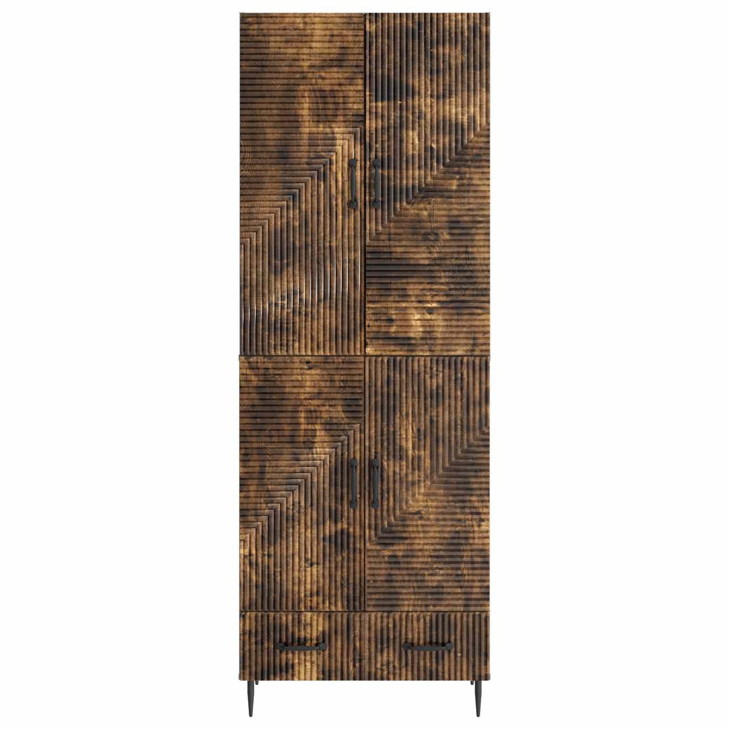 Skapsett 2 pcs 66 x 34,5 x 95 cm Konstruert tre