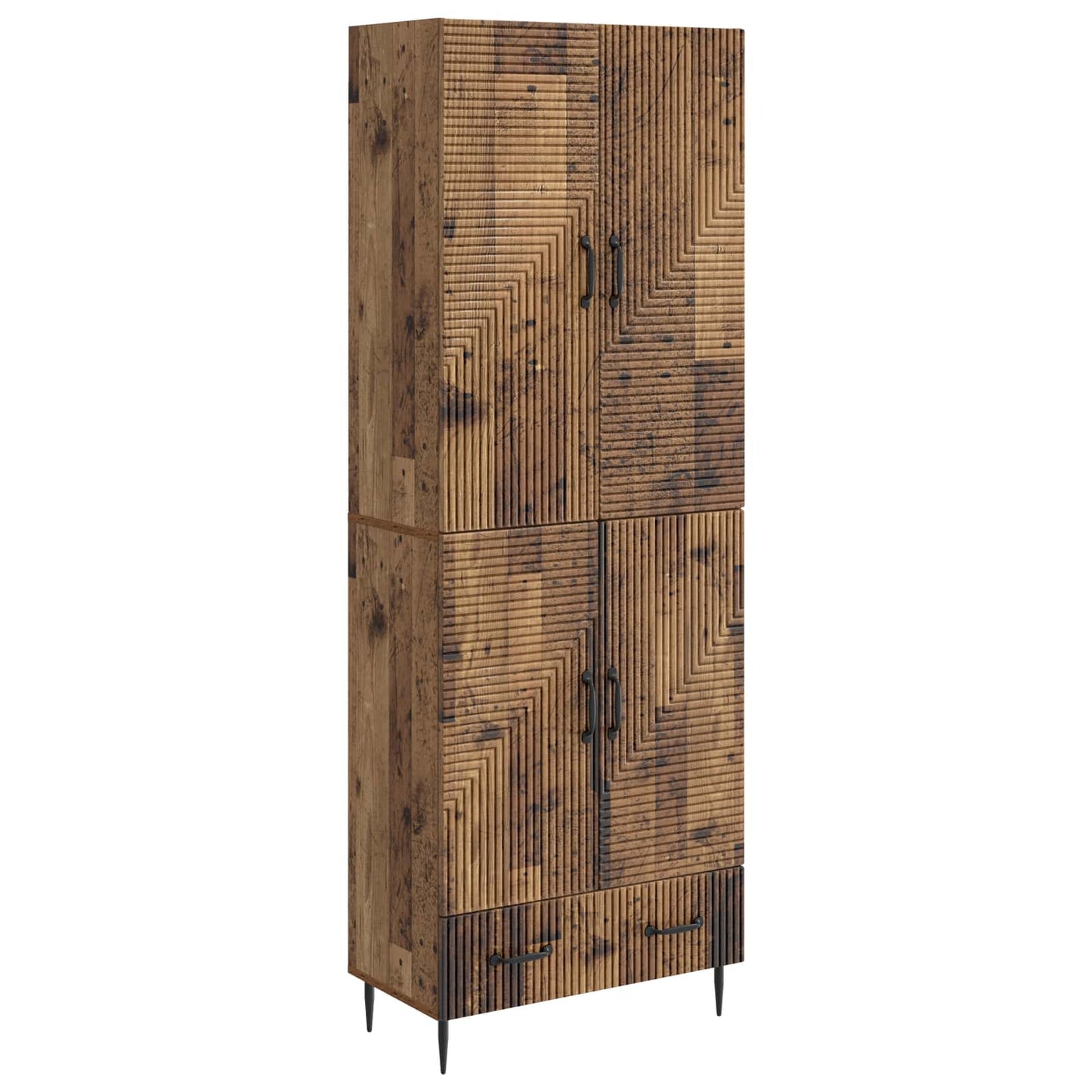 Skapsett 2 pcs 66 x 34,5 x 95 cm Konstruert tre