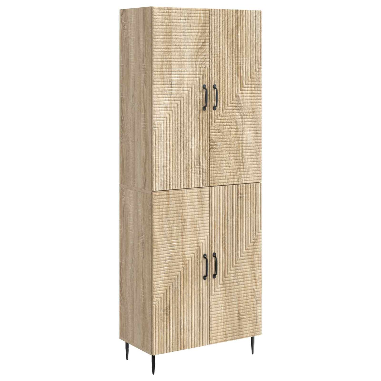 Skapsett 2 pcs 66 x 34,5 x 89,5 cm Konstruert tre