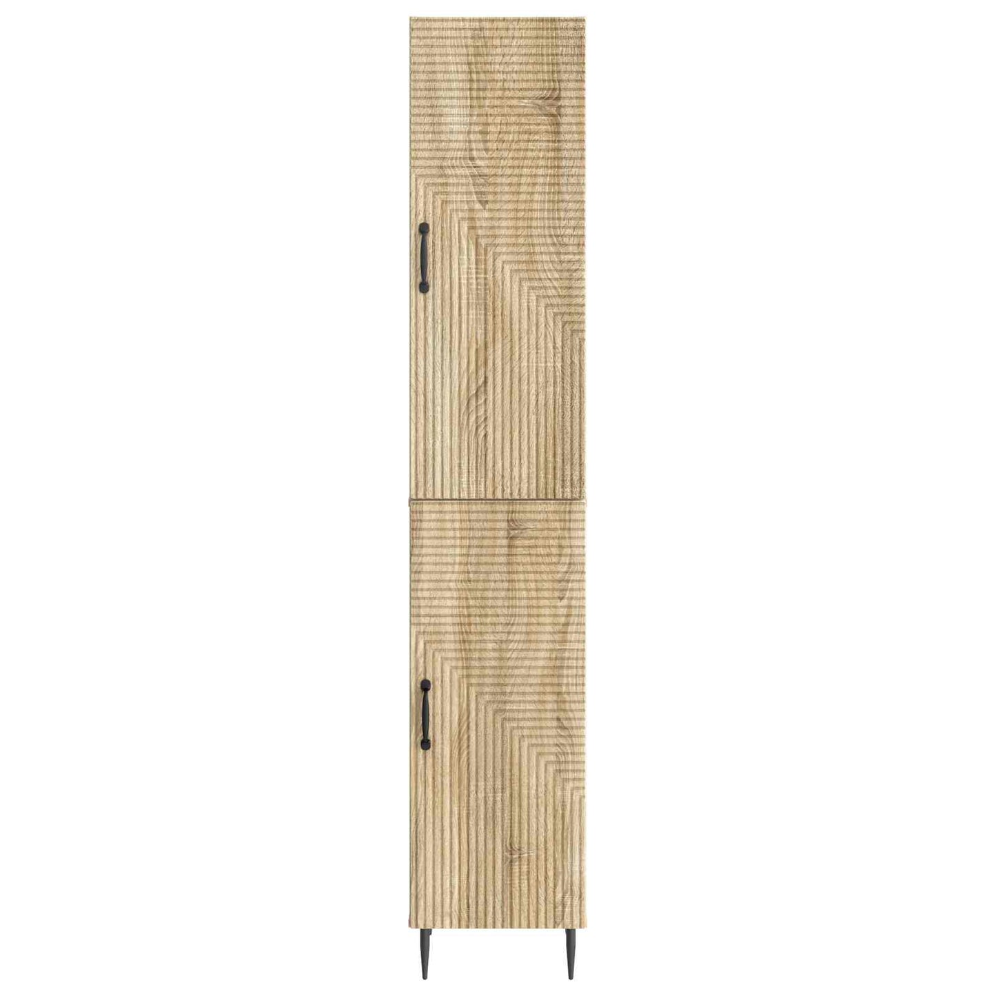 Skapsett 2 pcs Sonoma eik 33 x 34,5 x 89,5 cm Konstruert tre