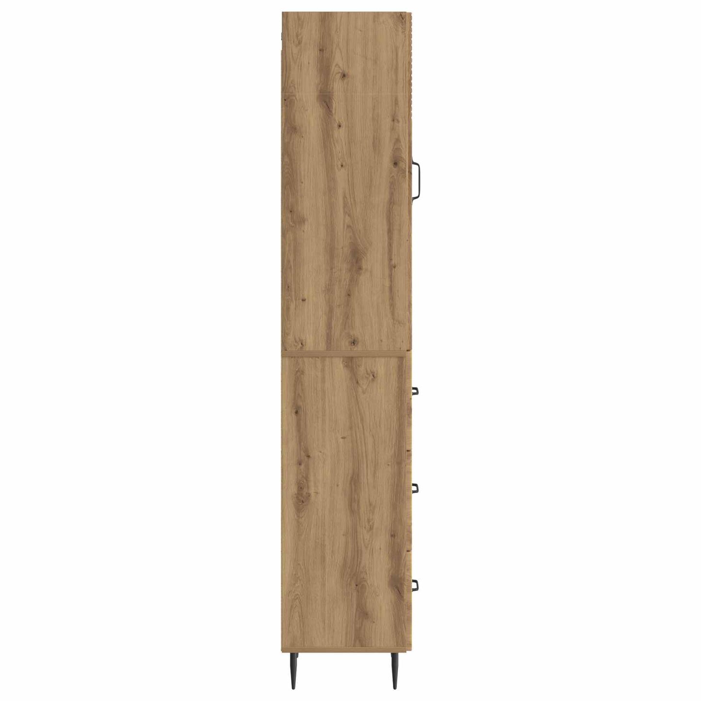 Skapsett 2 pcs Artisan eik 33 x 34,5 x 90 cm Konstruert tre