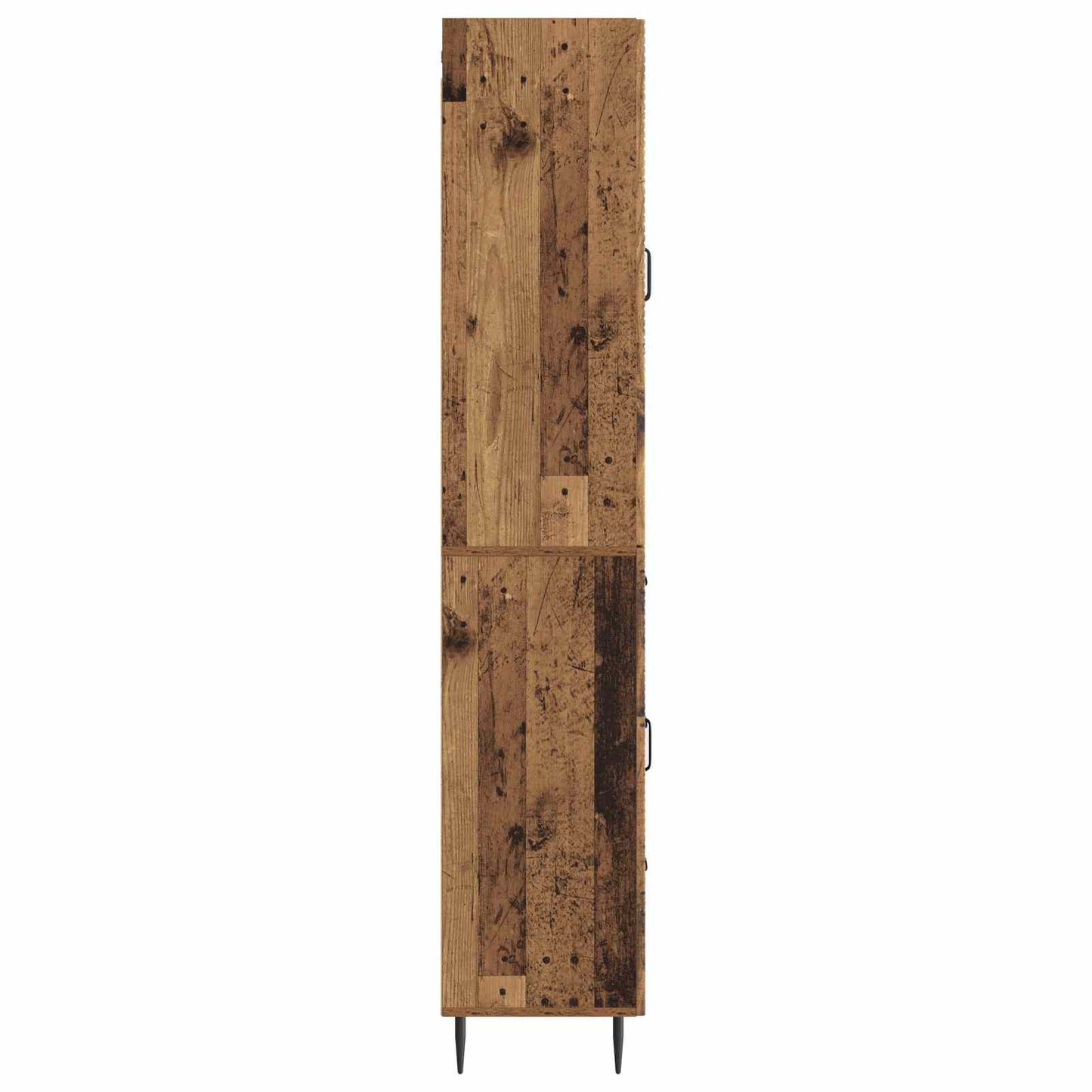Skapsett 2 pcs Gammelt tre 66 x 34,5 x 89,5 cm Konstruert tre