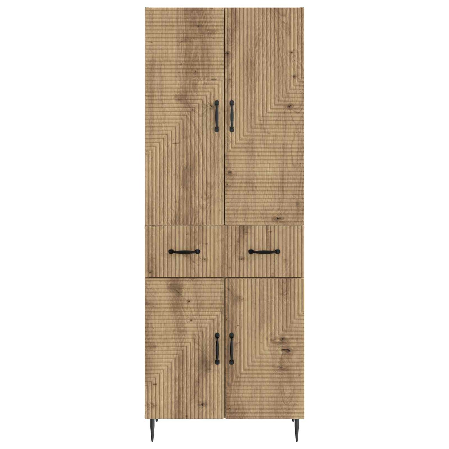 Skapsett 2 pcs Artisan eik 66 x 34,5 x 89,5 cm Konstruert tre