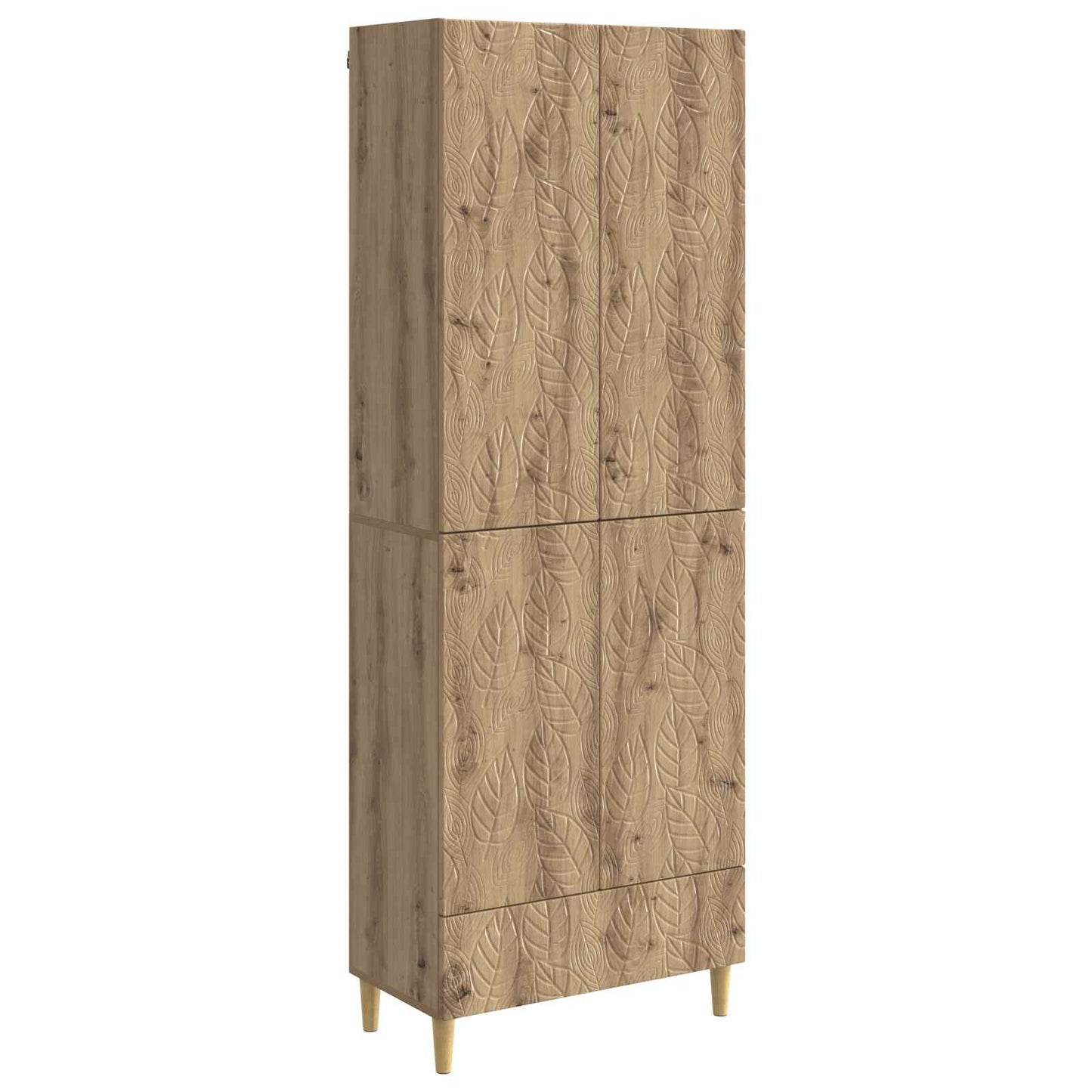 Skapsett 2 pcs Artisan eik Konstruert tre