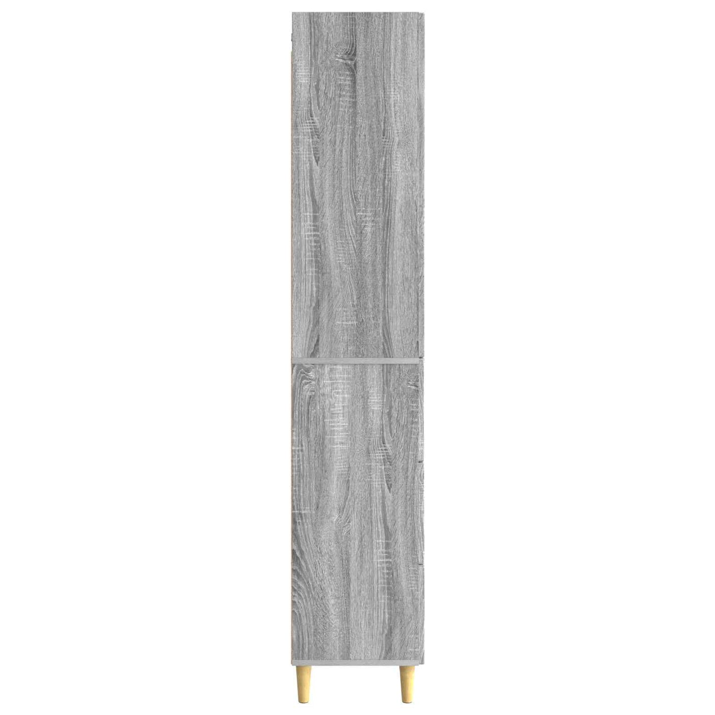 Skapsett 2 pcs Grå Sonoma 33 x 34,5 x 90 cm Konstruert tre