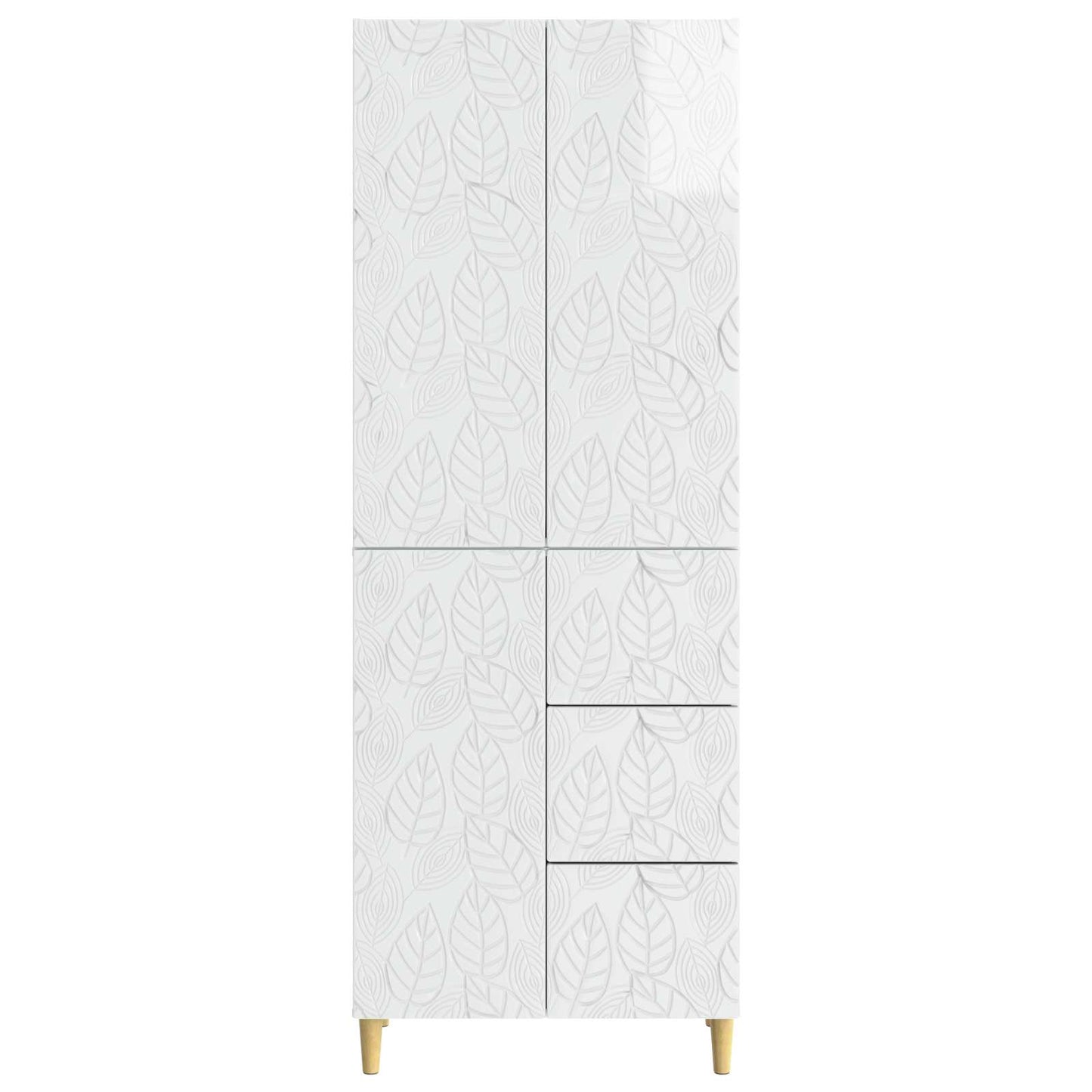 2 pcs Høgglans hvit