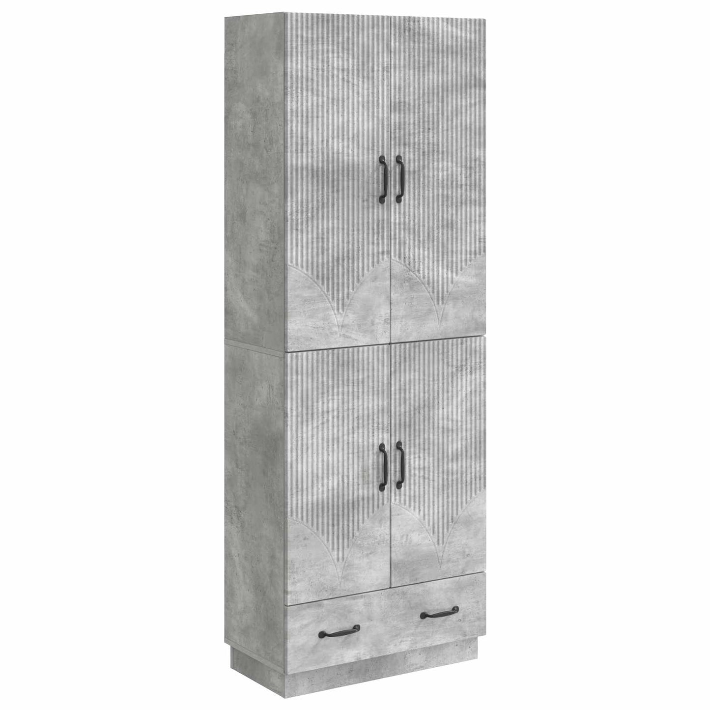 Skapsett 2 pcs Konstruert tre