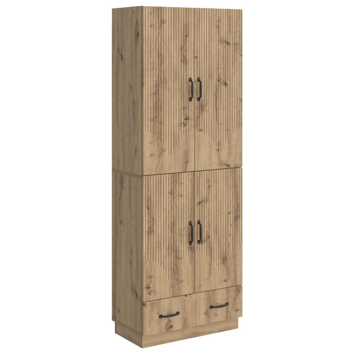 Skapsett 2 pcs Artisan eik Konstruert tre