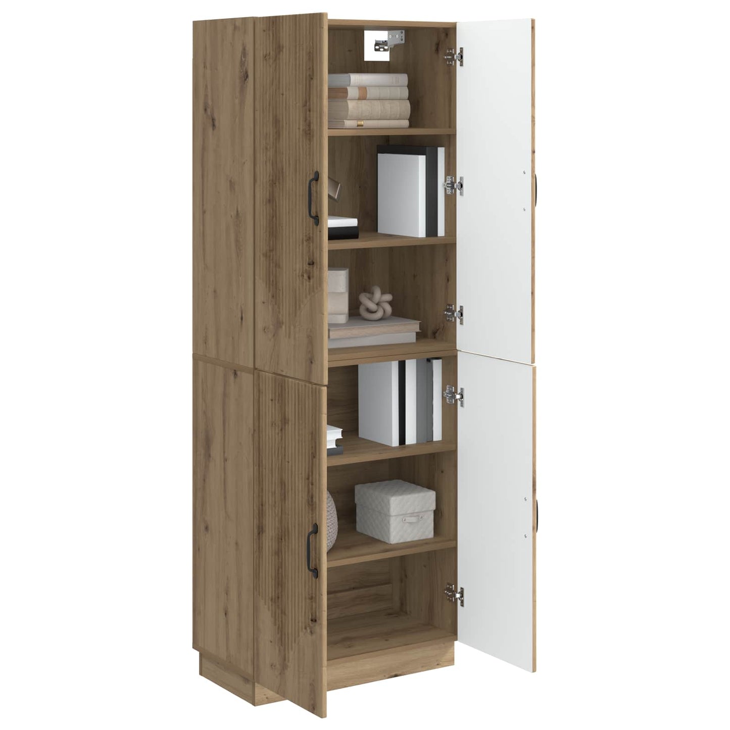 Skapsett 2 pcs Artisan eik Konstruert tre