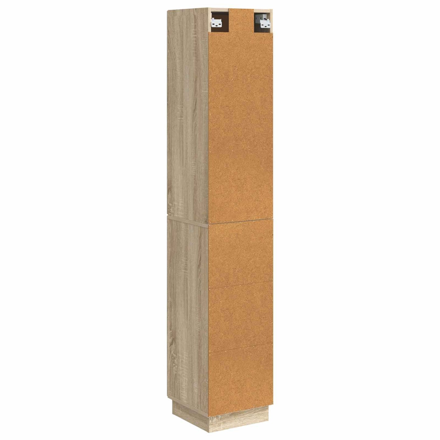 Skapsett 2 pcs Sonoma eik 33 x 34,5 x 87 cm Konstruert tre
