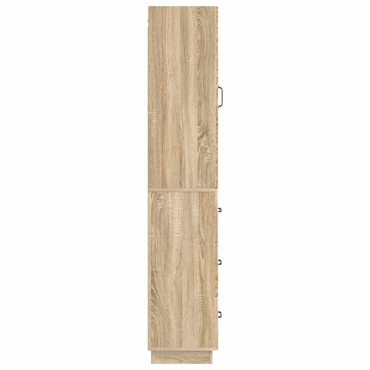 Skapsett 2 pcs Sonoma eik 33 x 34,5 x 87 cm Konstruert tre
