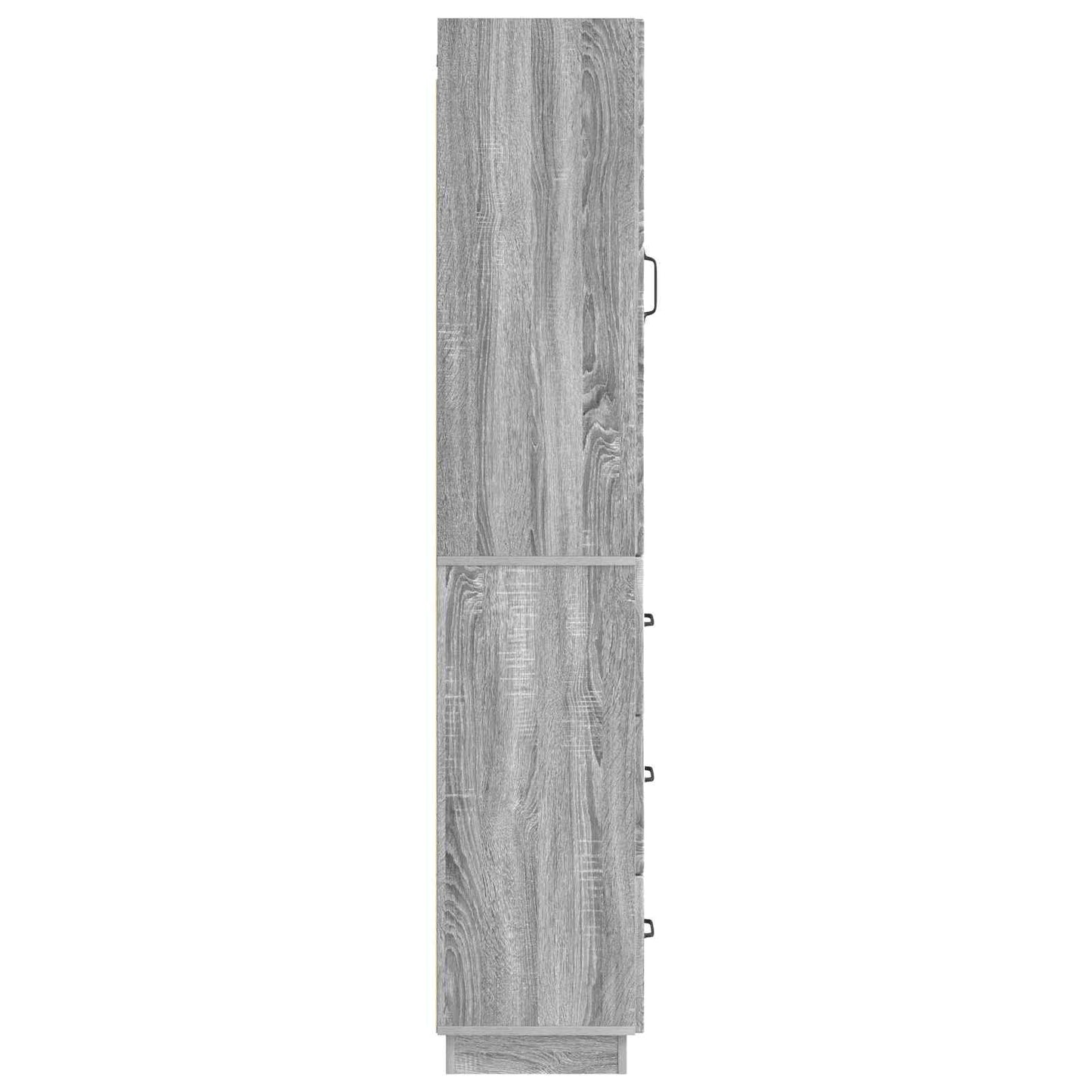 Skapsett 2 pcs Grå Sonoma 33 x 34,5 x 87 cm Konstruert tre