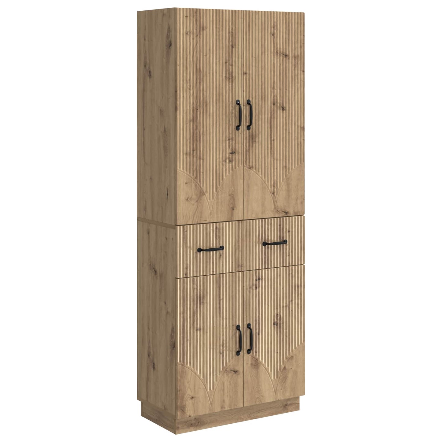 Skapsett 2 pcs Artisan eik Konstruert tre