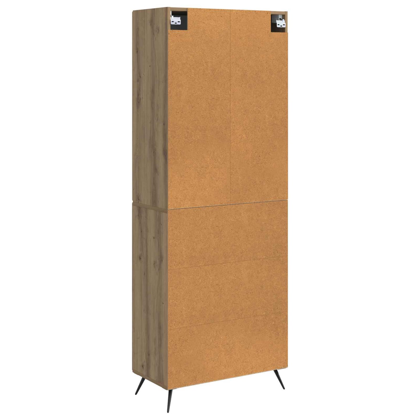 Skapsett 2 pcs Artisan eik Konstruert tre