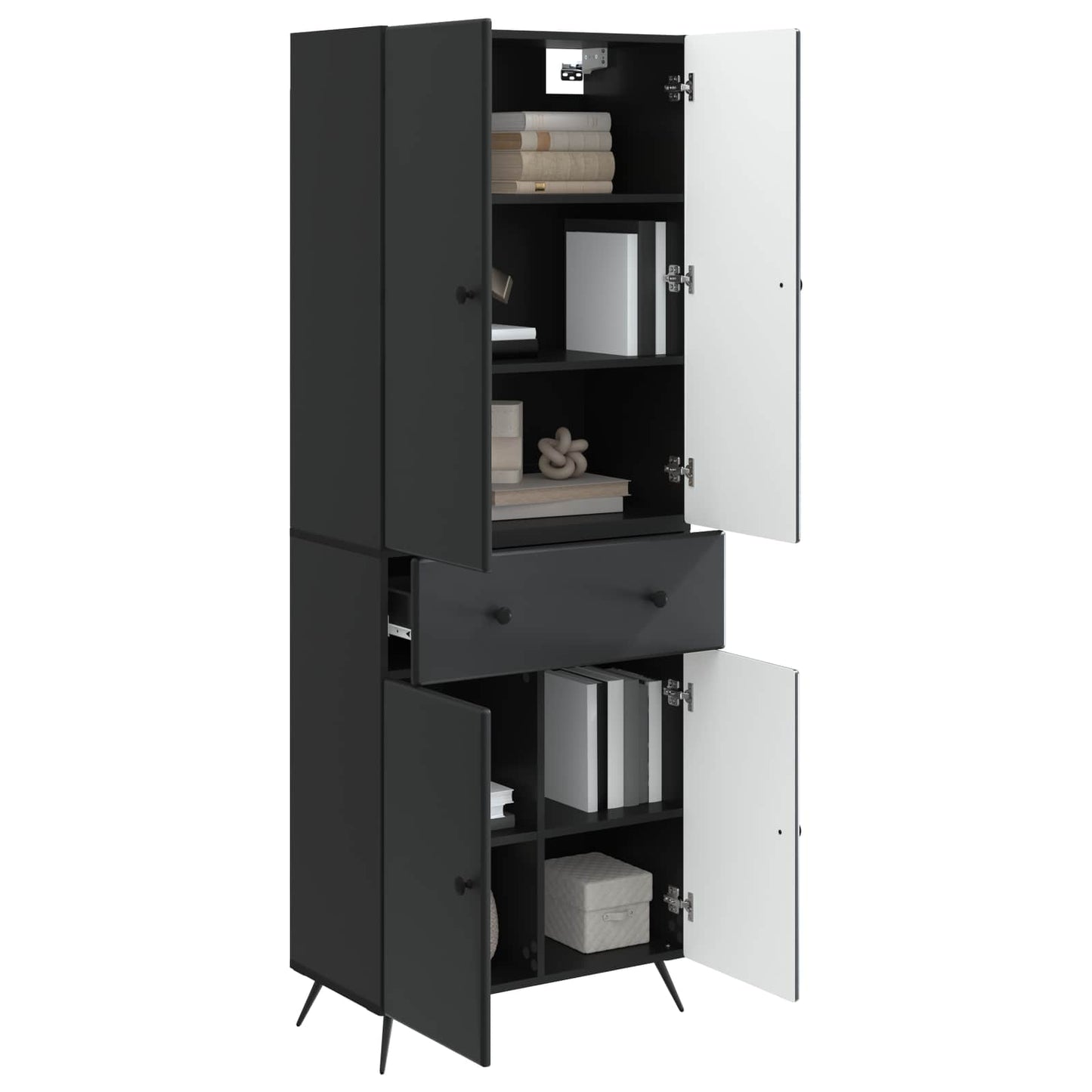 2 pcs Svart